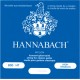 HANNABACH 800 HT Serie 800 per Chitarra Clasica, Silverplated High Tension Blue