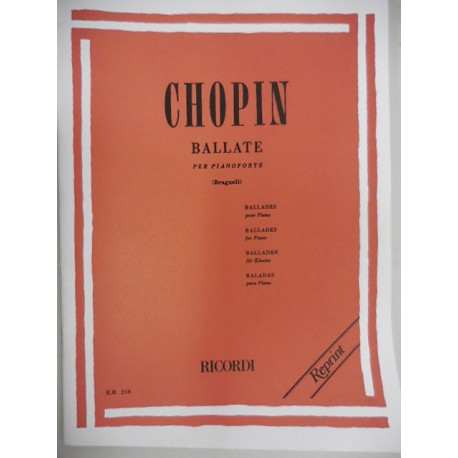 BALLATE PER PIANOFORTE