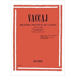 vaccaj n. metodo pratico di canto