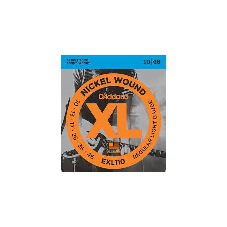 D'ADDARIO EXL110 REGULAR LIGHT