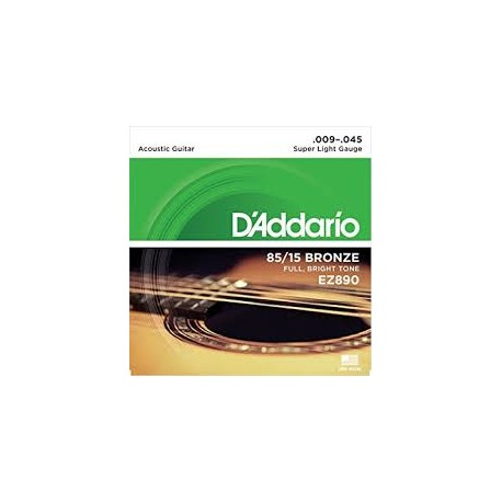 D'ADDARIO EZ890 AMERICAN BRONZE