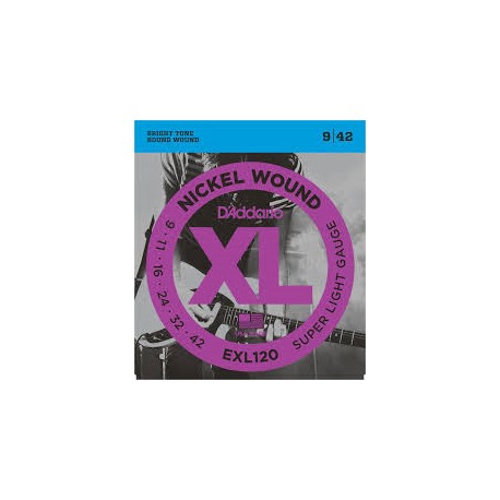 D'ADDARIO EXL120 Super Light