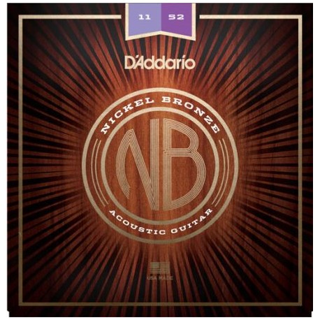 D'ADDARIO NB1152 Nickel Bronze Set