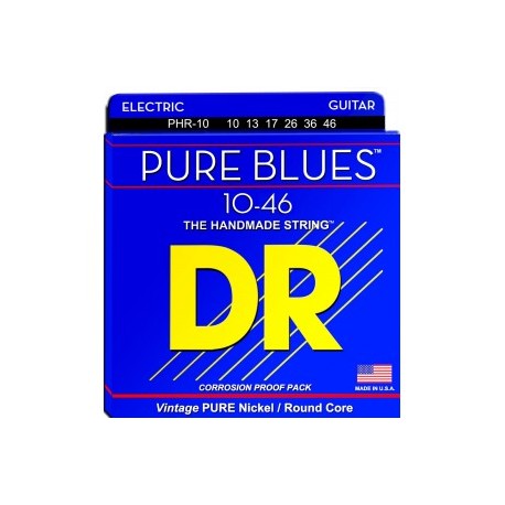 DR STRINGS PHR-10 Pure Blues Medium