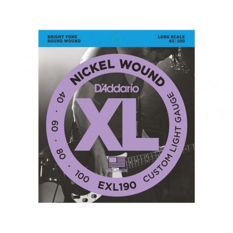 D'ADDARIO EXL190 Custom Light Gauge